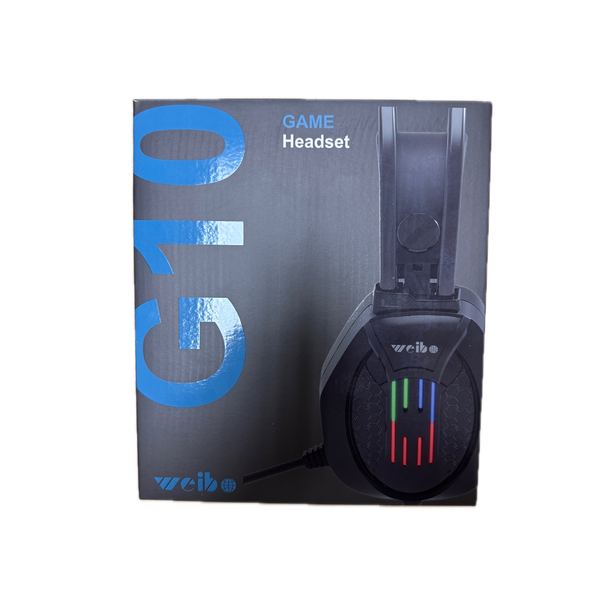 Ενσύρματα Gaming Ακουστικά USB με 7.1 Surround Sound Μικρόφωνο και RGB LED - Weibo G10
