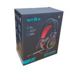 Ενσύρματα Gaming Ακουστικά με Μικρόφωνο, RGB LED και Σύνδεση USB & 3.5mm - Weibo G61 - Image 4