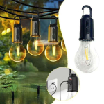 Επαναφορτιζόμενη Λάμπα LED με 3 Επίπεδα Φωτισμού, Γάντζο και Φόρτιση USB Type-C YX-C01 - Image 4