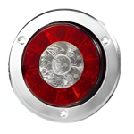 Φανάρι Φορτηγού Στρογγυλό LED 16 SMD Δίχρωμο 12-24V W17568-5-0 - Image 2
