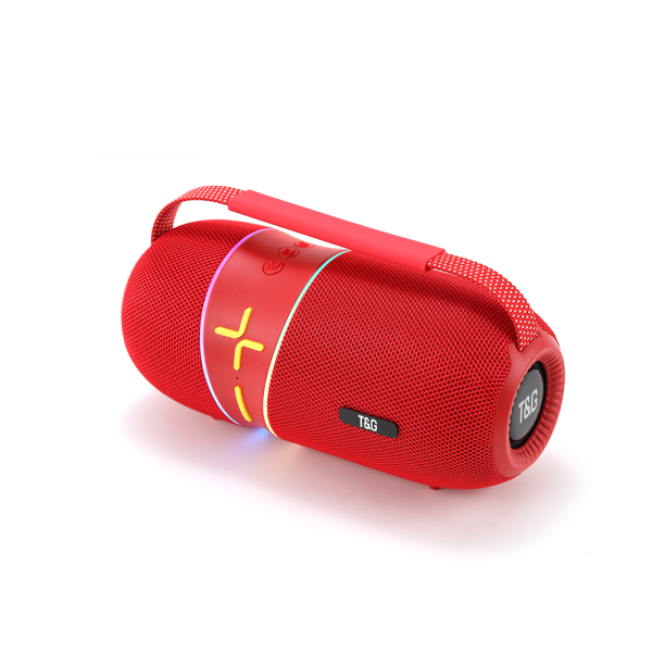 Φορητό Ασύρματο Ηχείο Bluetooth 16W με RGB LED, FM Radio, USB, TF & TWS TG-707