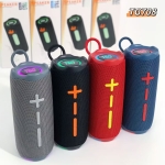 Φορητό Ασύρματο Ηχείο Bluetooth 16W με RGB LED, FM Radio, USB, TF & TWS T&G TG708 - Image 5