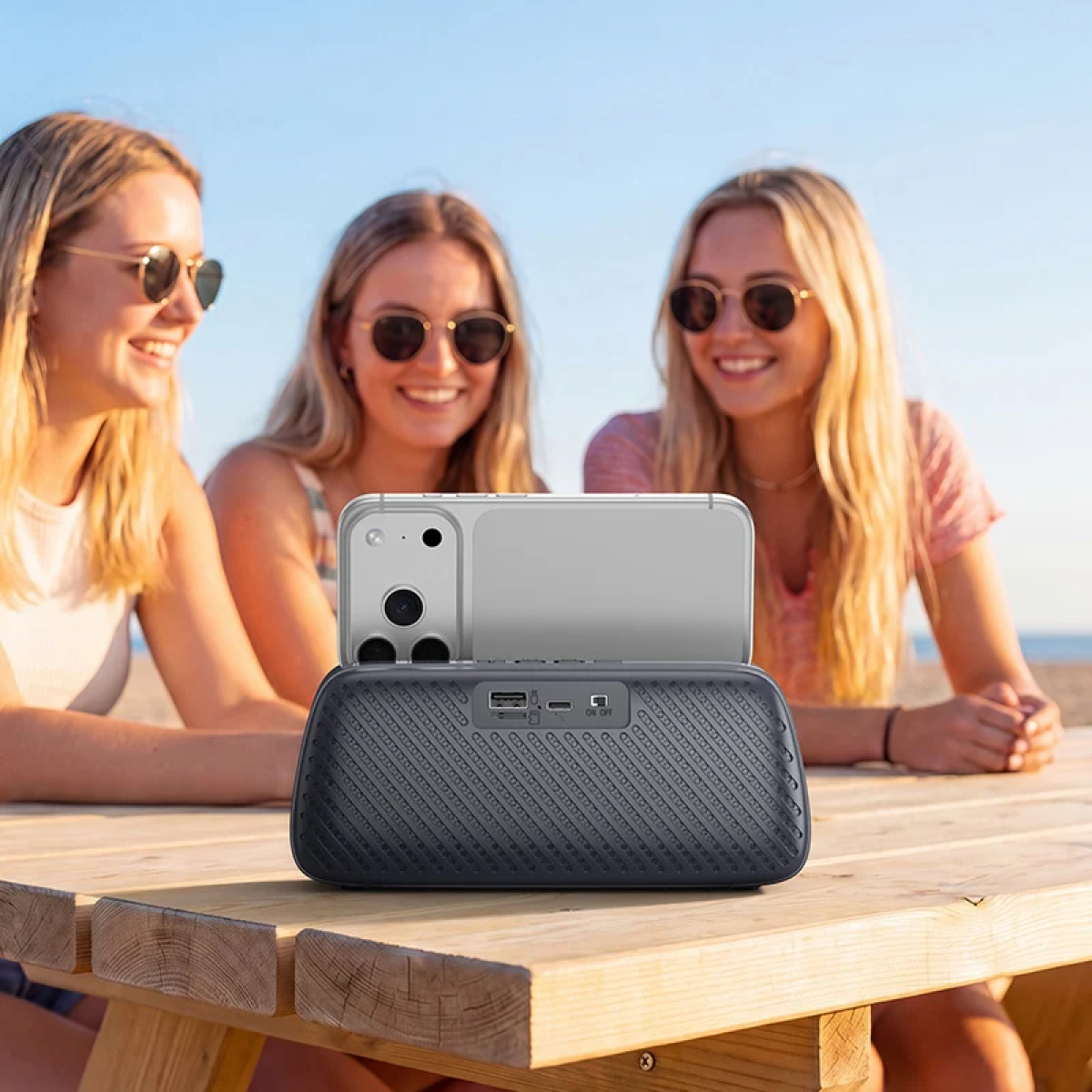 Φορητό Ηχείο Bluetooth 6.0 5W με TWS/USB/TF Borofone BR108 Serenjoy - Image 7