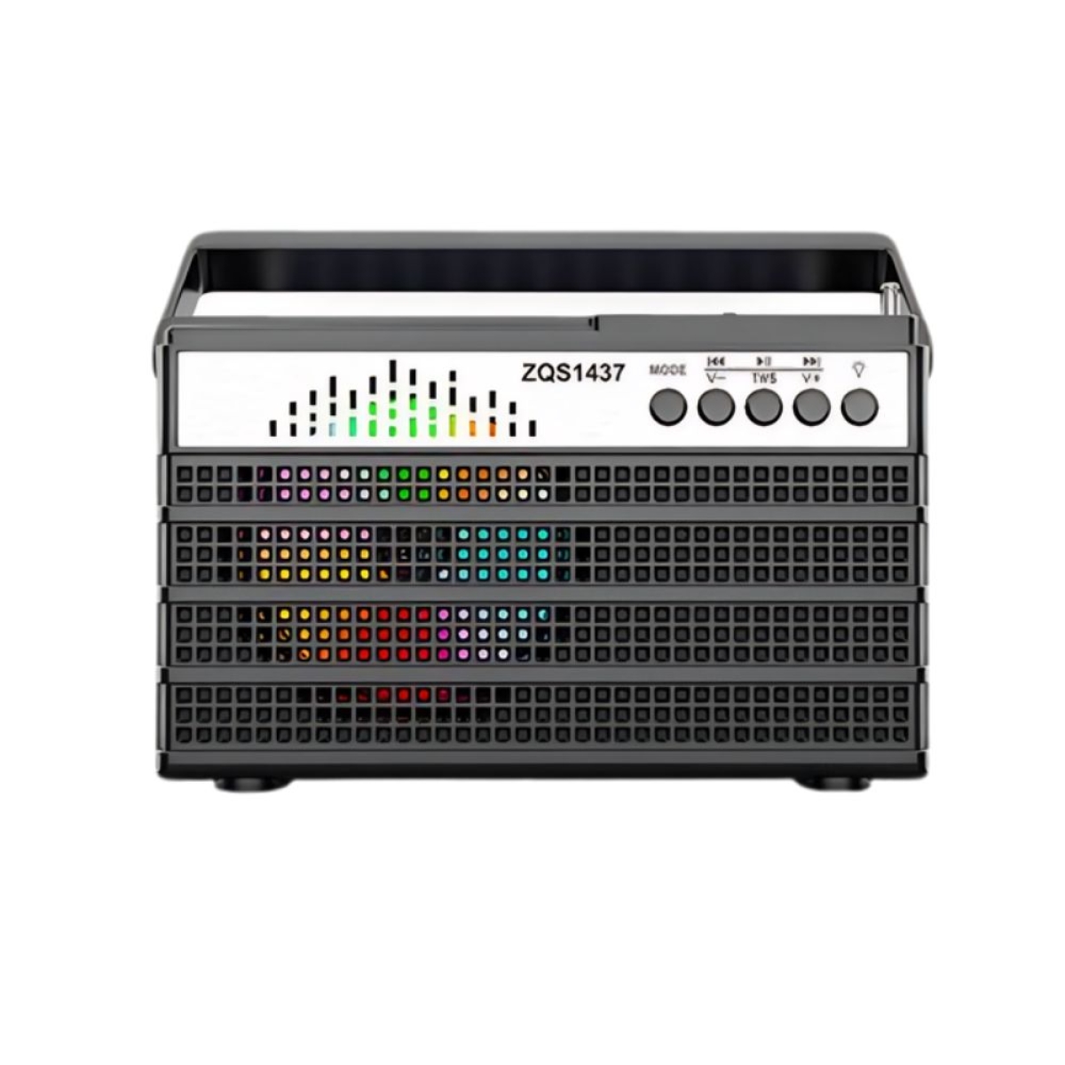 Φορητό ηχείο Bluetooth ZQS-1437 8W με Φακό LED και Μικρόφωνο