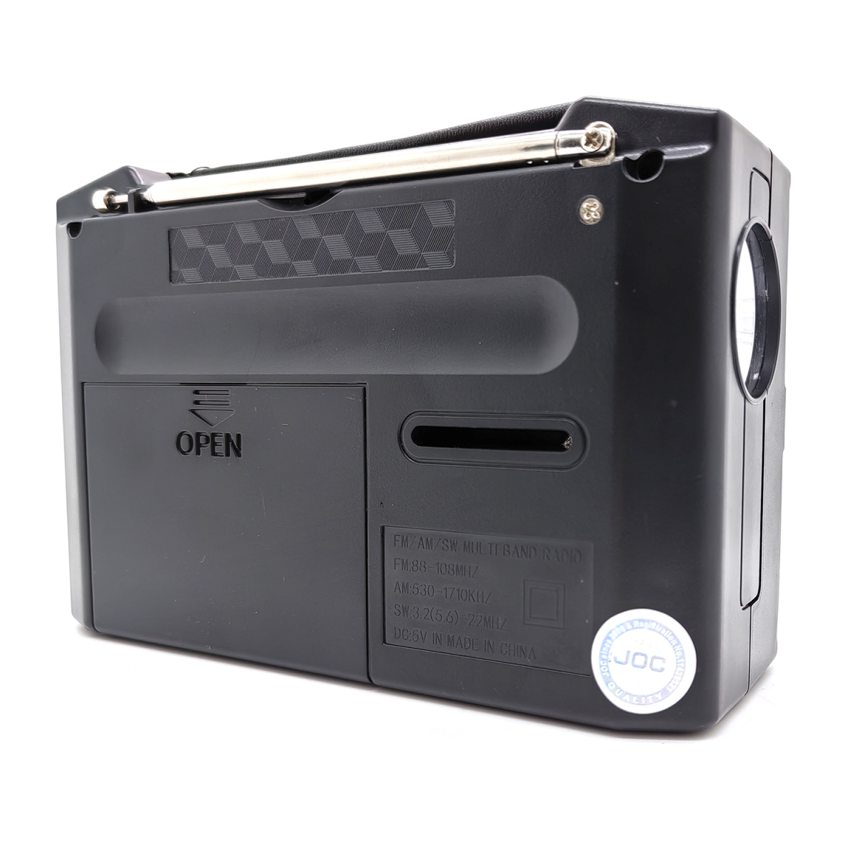 Φορητό Ραδιόφωνο AM/FM/SW με Bluetooth, USB, Κάρτα TF και Φακό LED TG-088BT - Image 2