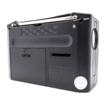 Φορητό Ραδιόφωνο AM/FM/SW με Bluetooth, USB, Κάρτα TF και Φακό LED TG-088BT - Image 2