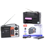 Φορητό Ραδιόφωνο AM/FM/SW με Bluetooth, USB, Κάρτα TF και Φακό LED TG-088BT - Image 3