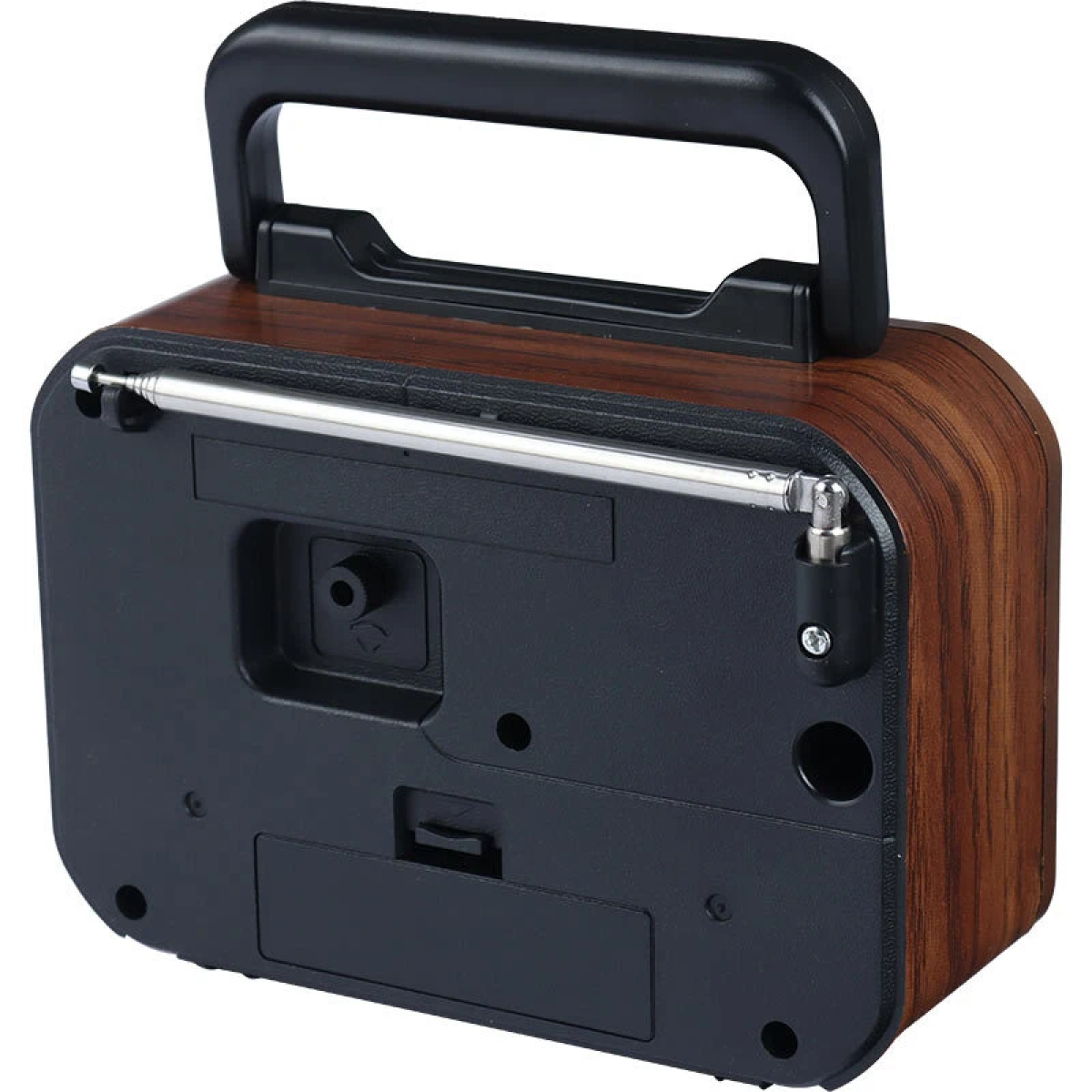 Φορητό Ραδιόφωνο Bluetooth TWS με FM/AM/SW, USB, MicroSD & Ρολόι NS-7113BT - Image 2