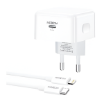 Φορτιστής PD 40W με Καλώδιο USB-C σε Lightning Moxom MX-HC307