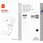 Φορτιστής PD 40W με Καλώδιο USB-C σε Lightning Moxom MX-HC307