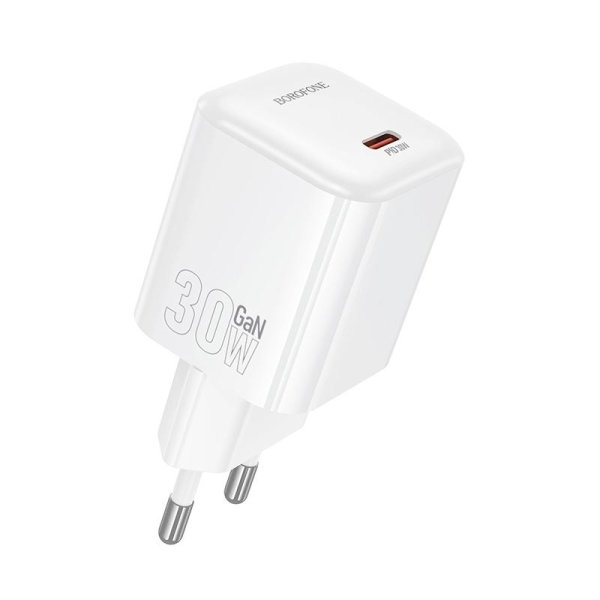 Φορτιστής Ταχείας Φόρτισης PD 30W με 1 Θύρα USB-C Borofone BN34