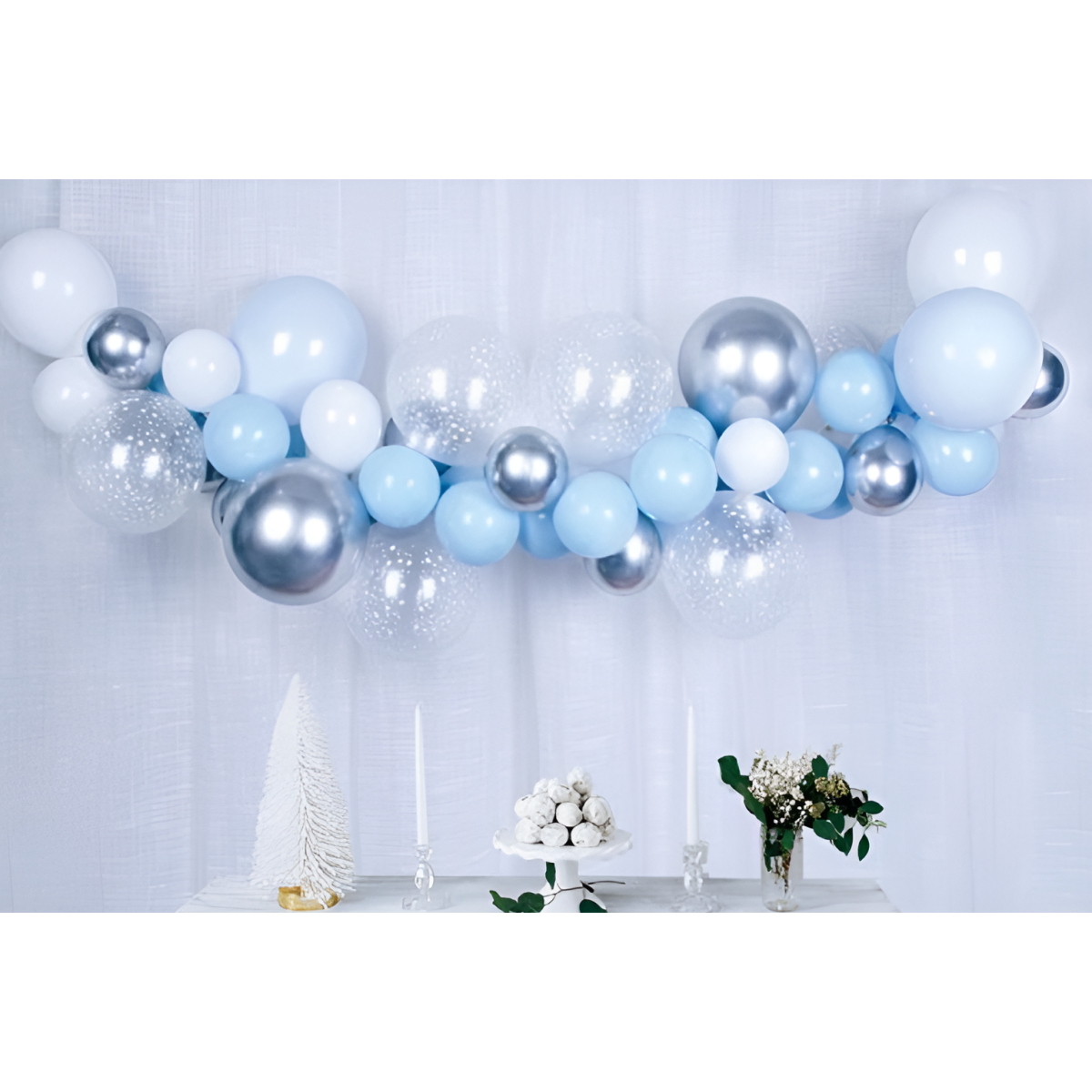 Γιρλάντα Μπαλονιών 53 Τεμαχίων 1.5m Party Go FD0137 - Image 3