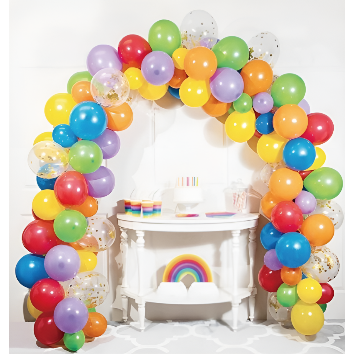 Γιρλάντα Μπαλονιών Σετ 98 Τεμαχίων 3m Party Go FD1318