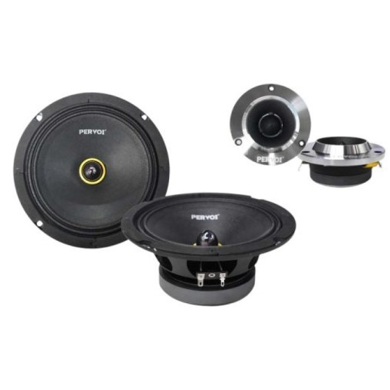 Ηχεία Αυτοκινήτου 6.5" με Tweeter 4" 350W 4Ω PerVoi CTC-6590