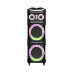 Ηχείο Bluetooth 2x12" 100W με RGB LED & 2 Ασύρματα Μικρόφωνα JBR-1231