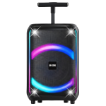 Ηχείο Bluetooth Karaoke 12" 40W με RGB LED & Ασύρματο Μικρόφωνο DR-1206