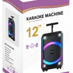 Ηχείο Bluetooth Karaoke 12" 40W με RGB LED & Ασύρματο Μικρόφωνο DR-1206