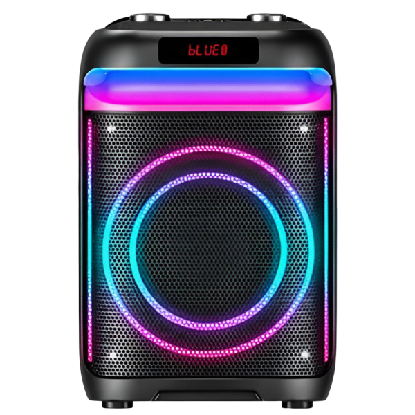 Ηχείο Bluetooth Karaoke 8" 40W με RGB LED & Ασύρματο Μικρόφωνο DPUS SZ-S8