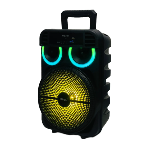 Ηχείο Bluetooth Karaoke με Ασύρματο Μικρόφωνο, FM και USB KBroad KTS-2161