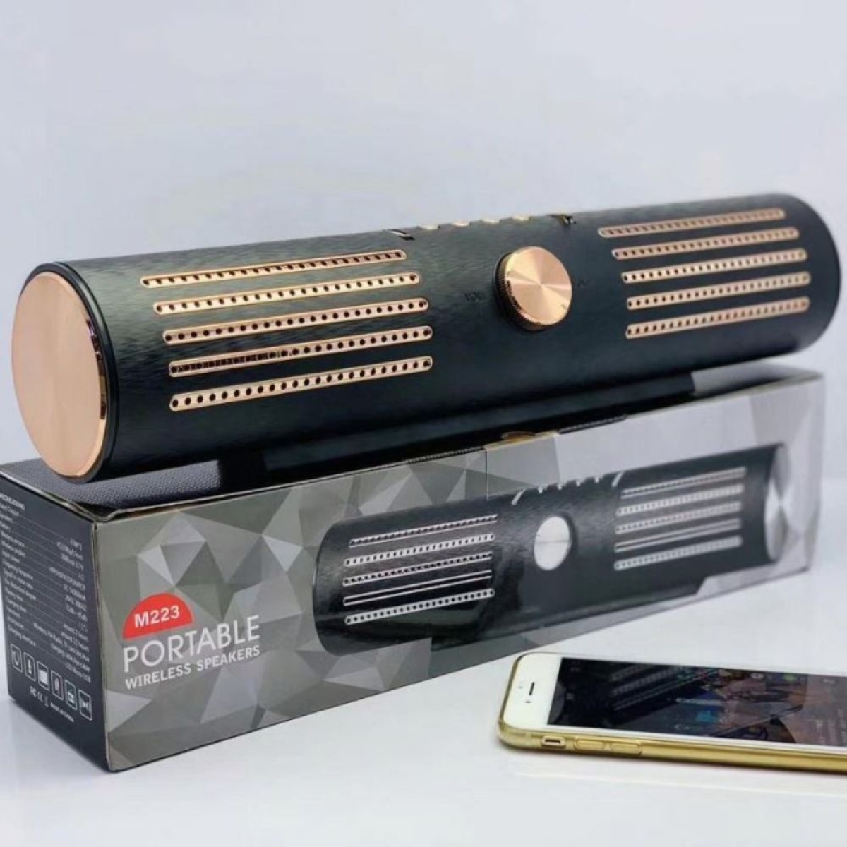 Ηχείο Bluetooth M223 20W με Βάση Κινητού και FM