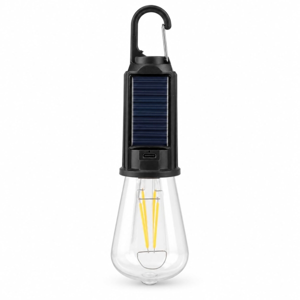 Ηλιακή Λάμπα Κρεμαστή LED 10W με Γάντζο Επαναφορτιζόμενη Aerbes AB-TY287
