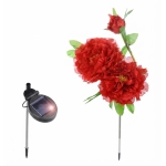 Ηλιακό Φωτιστικό Κήπου LED σε Σχήμα Παιώνια 80cm - Image 8