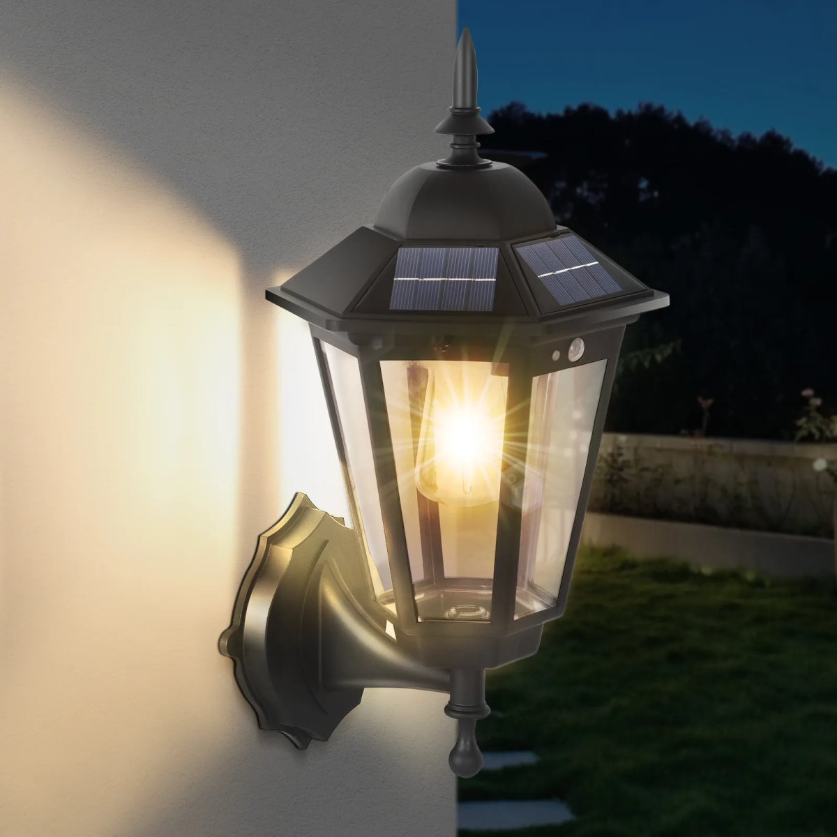 Ηλιακό Φωτιστικό Τοίχου LED 50W με Αισθητήρα Κίνησης Aerbes AB-TY312 - Image 2