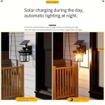 Ηλιακό Φωτιστικό Τοίχου LED 50W με Αισθητήρα Κίνησης Aerbes AB-TY314 - Image 4