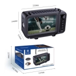 Ηλιακό Ηχείο Bluetooth DV-666 10W με FM και Φακό