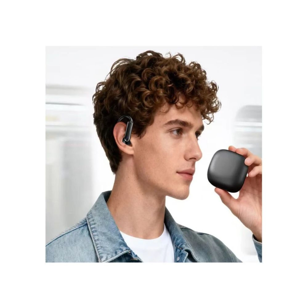 KAKUSIGA KSC-1894 Ασύρματα Ακουστικά OWS Bluetooth 6.0 με Θήκη Φόρτισης