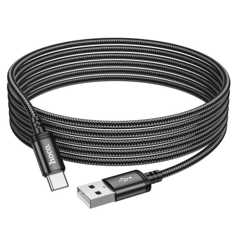 Καλώδιο Φόρτισης και Μεταφοράς Δεδομένων USB-A σε USB-C 3m 3A 60W Hoco X91