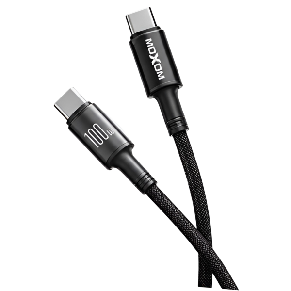 Καλώδιο Φόρτισης USB-C σε USB-C 100W 1m Moxom MX-CB400