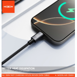 Καλώδιο Φόρτισης USB-C σε USB-C 100W Fast Charging 1m Moxom MX-CB404 - Image 3
