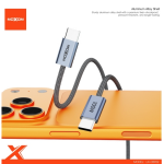 Καλώδιο Φόρτισης USB-C σε USB-C 100W Super Fast Charging Moxom LX-CB922 - Image 4