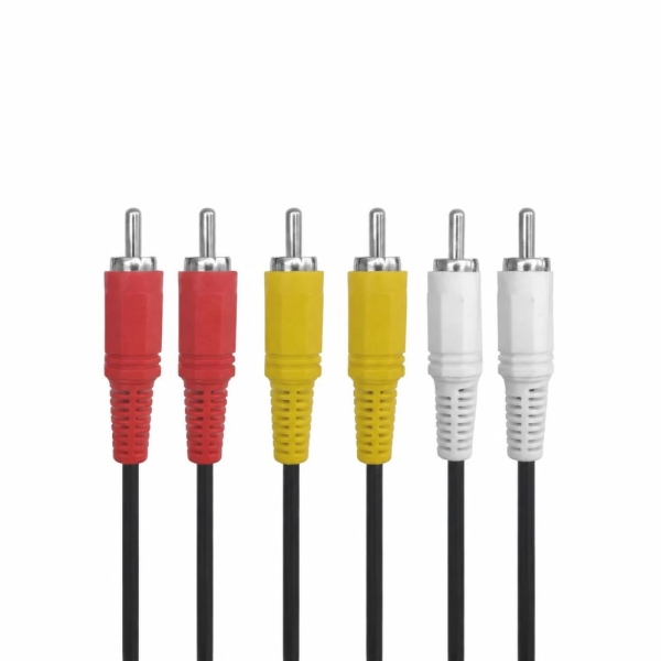 Kαλώδιο RCA - 306A - 3xRCA male/3xRCA male - 1.5m