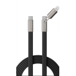 Καλώδιο Ταχείας Φόρτισης USB-C σε Lightning 140W 1,5m με Εύκαμπτο Βύσμα TREQA CA-8007