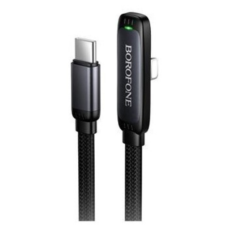 Καλώδιο Ταχείας Φόρτισης USB-C σε Lightning PD 30W 1m Μαύρο Borofone BX126