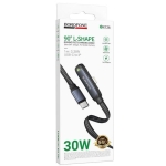 Καλώδιο Ταχείας Φόρτισης USB-C σε Lightning PD 30W 1m Μαύρο Borofone BX126