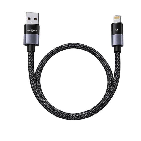 Καλώδιο USB-A σε Lightning Moxom με πλέξη Mx-Cb384