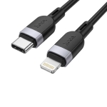 Καλώδιο USB-C σε Lightning HOCO X109 PD 27W 3m Μαύρο