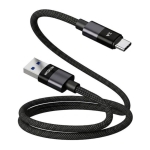 Καλώδιο USB-C σε USB-A Moxom 1 m με πλέξη Mx-Cb384 022485
