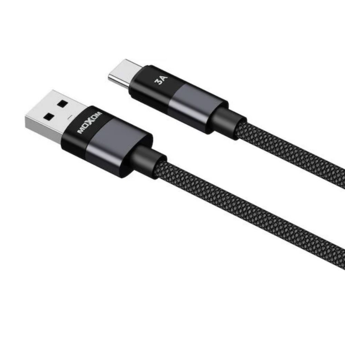 Καλώδιο USB-C σε USB-A Moxom 1 m με πλέξη Mx-Cb384 022485
