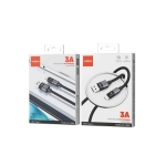 Καλώδιο USB-C σε USB-A Moxom 1 m με πλέξη Mx-Cb384 022485