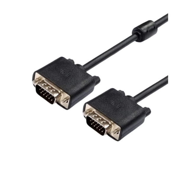 Καλώδιο VGA SGL 1,5m Αρσενικό σε Αρσενικό Μαύρο 1080p