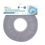 Κάλυμμα Καθίσματος Τουαλέτας O-Shaped από Βελούδινο Ύφασμα 30x30cm – 803778