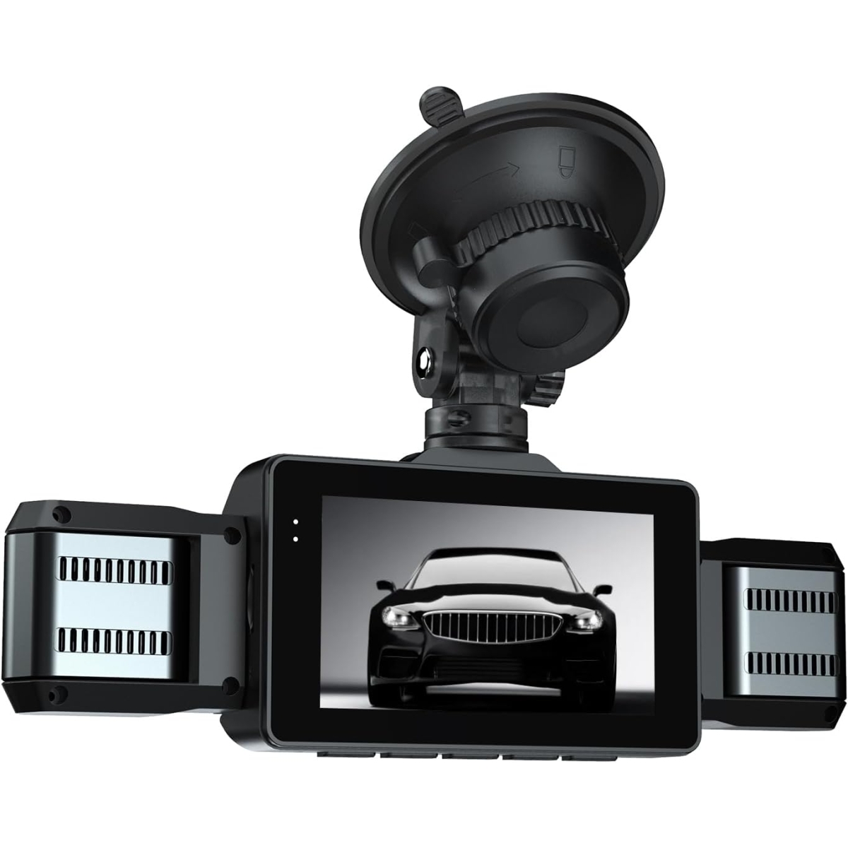 Κάμερα Αυτοκινήτου DVR 4 Καναλιών Full HD 1080P με WiFi, Νυχτερινή Λήψη και Οθόνη 3" - 9728 - Image 4