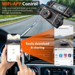 Κάμερα Καταγραφής Αυτοκινήτου DVR D65 Wi-Fi 1080p με Πίσω Κάμερα