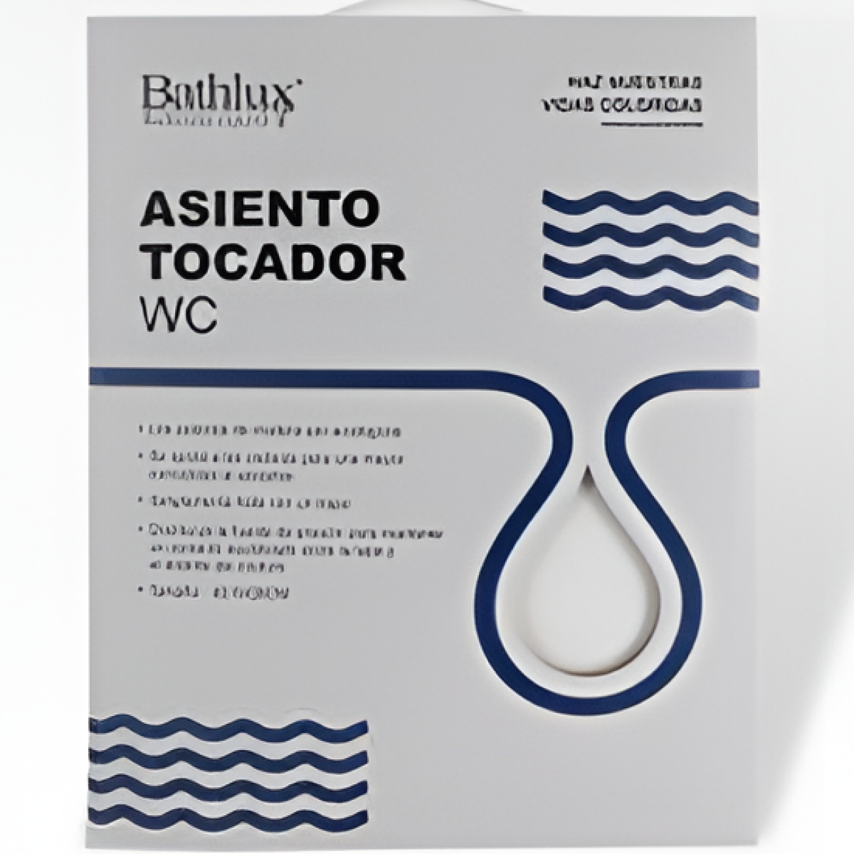 Καπάκι Τουαλέτας Λευκό με Soft Close 42,5 x 36 cm Bathlux 50594