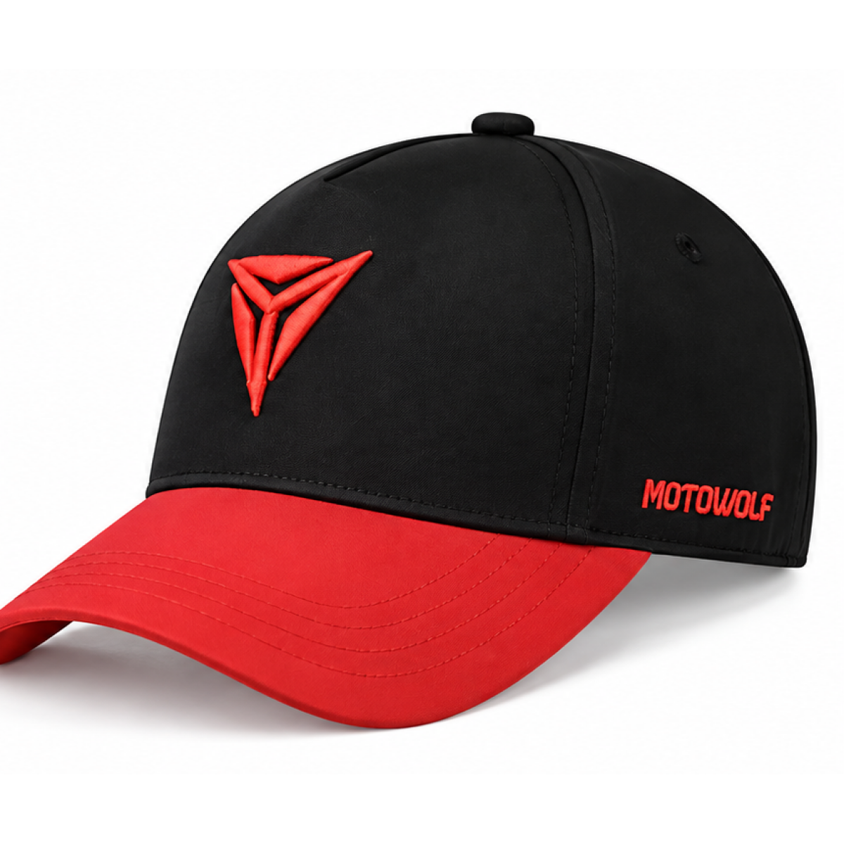 Καπέλο Τζόκεϊ Μοτοσυκλέτας Μαύρο Motowolf PC-1