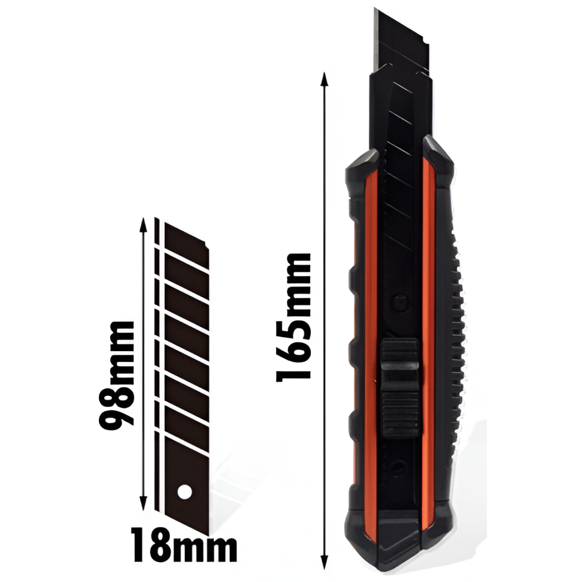 Κοπίδι Εργασίας με Λάμα 18mm Kmt Tools 2382110